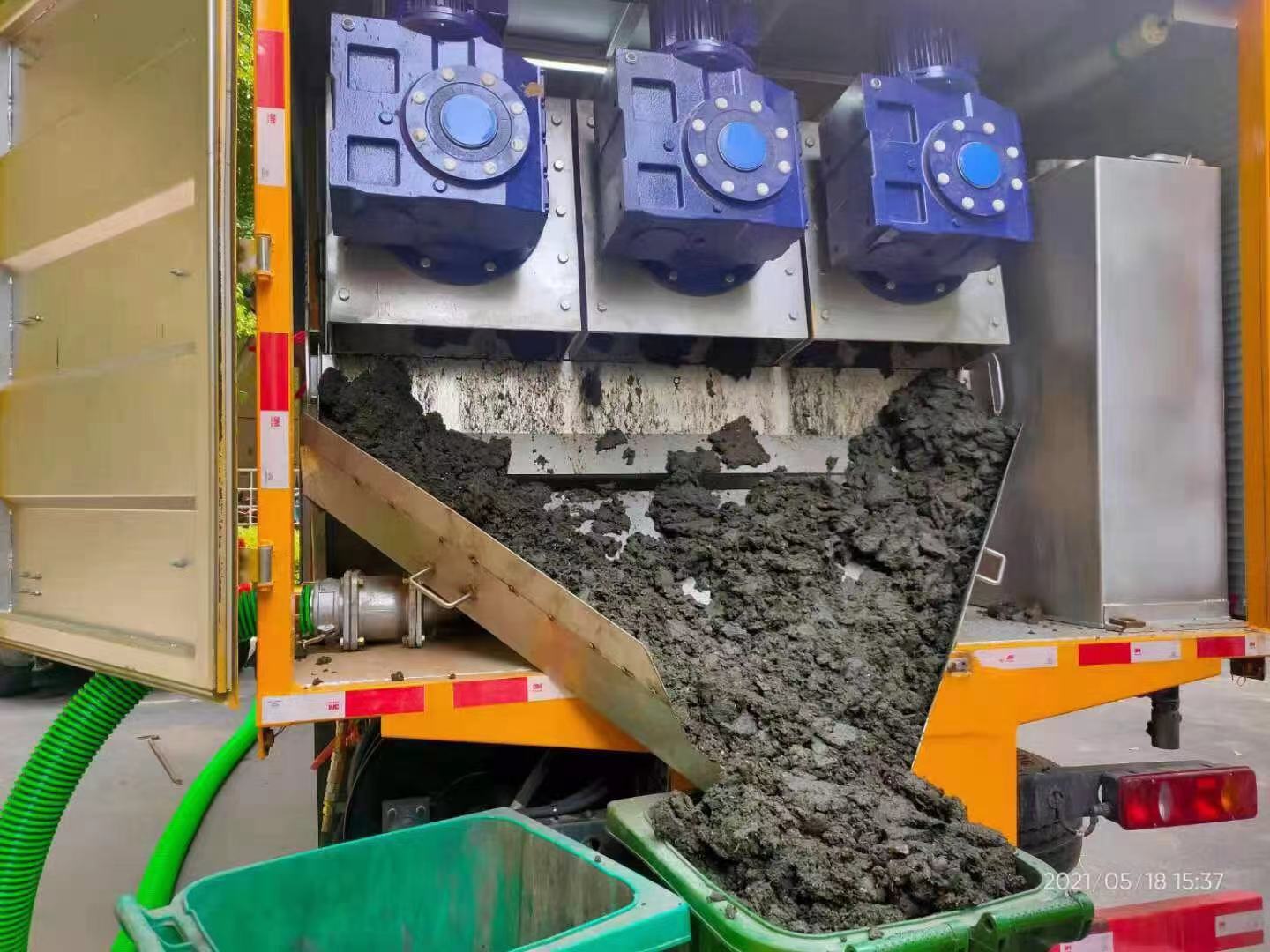 黄山化粪池清掏城市维护站-泥浆净化干湿分离处理